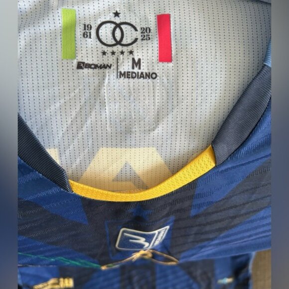 Boman Authentic Once Caldas Colombia Soccer Futbol 2024 Jersey Men’s Sz: M - Picture 3 of 7